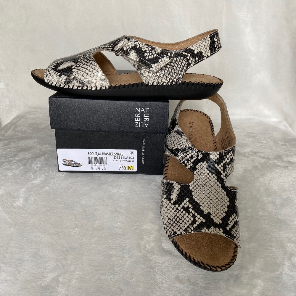 NIB Naturalizer Scout Women’s Sandals, 7-1/2 M